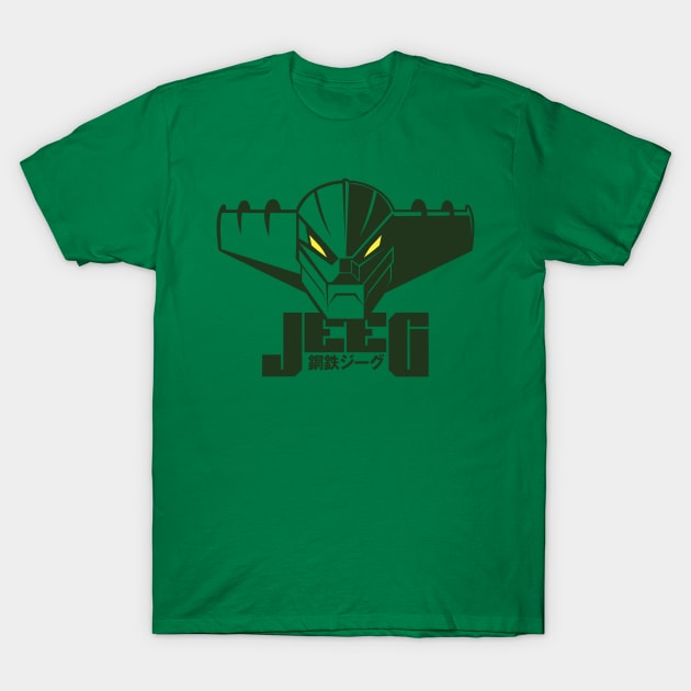 Jeeg Robot Shadow T-Shirt by Yexart